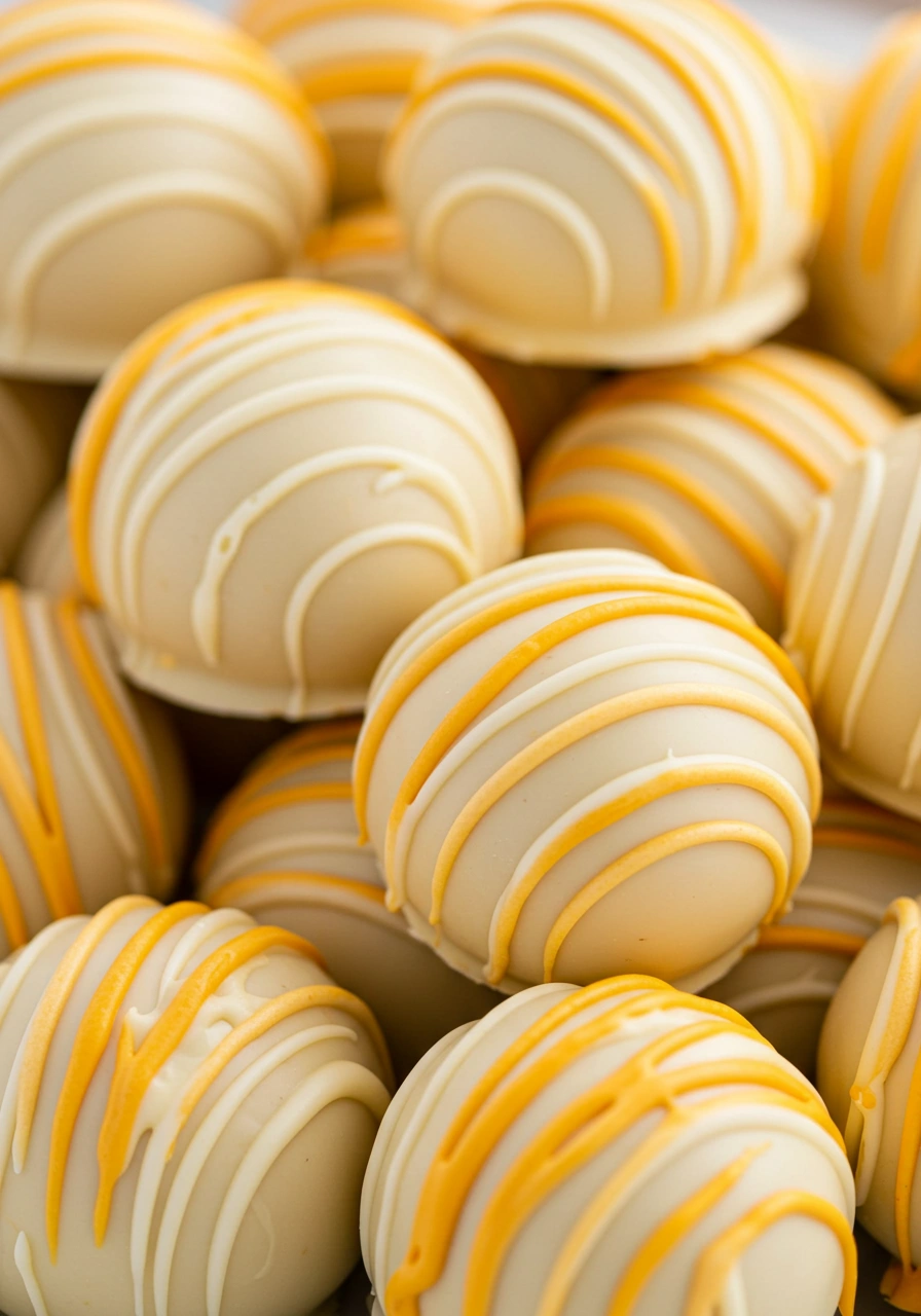 Orange Creamsicle Truffles
